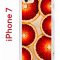 Чехол-накладка Apple iPhone 7 (580667) Kruche PRINT Orange