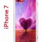 Чехол-накладка iPhone 7/8/SE (2020) Kruche Print Pink heart