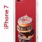 Чехол-накладка iPhone 7/8/SE (2020) Kruche Print Donuts