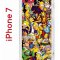 Чехол-накладка iPhone 7/8/SE (2020) Kruche Print Симпсоны