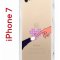 Чехол-накладка Apple iPhone 7 (580667) Kruche PRINT Котолюбовь