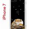 Чехол-накладка Apple iPhone 7 (580667) Kruche PRINT тигр первый снег