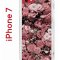 Чехол-накладка iPhone 7/8/SE (2020) Kruche Print Цветы