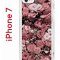 Чехол-накладка iPhone 7/8/SE (2020) Kruche Print Цветы