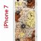 Чехол-накладка iPhone 7 Kruche Print Ягоды и Цветы