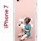 Чехол-накладка iPhone 7/8/SE (2020) Kruche Print Рисуя любовь