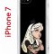 Чехол-накладка iPhone 7/8/SE (2020) Kruche Print Tattoo Girl