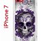 Чехол-накладка iPhone 7/8/SE (2020) Kruche Print Sugar Skull