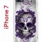 Чехол-накладка iPhone 7/8/SE (2020) Kruche Print Sugar Skull