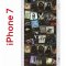 Чехол-накладка Apple iPhone 7 (580667) Kruche PRINT Плейлисты