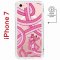 Чехол-накладка Apple iPhone 7 (598896) Kruche PRINT Розовая Пантера