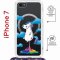 Чехол-накладка iPhone 7/8/SE (2020)/SE (2022) Kruche Magrope Print Flying Unicorn