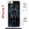 Чехол-накладка iPhone 7/8/SE (2020)/SE (2022) Kruche Magrope Print Дикий леопард