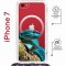 Чехол-накладка iPhone 7/8/SE (2020) Kruche Magrope Print Змея