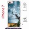 Чехол-накладка Apple iPhone 7 (598922) Kruche PRINT Журавли