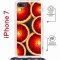 Чехол-накладка iPhone 7/8/SE (2020)/SE (2022) Kruche Magrope Print Orange