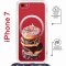Чехол-накладка iPhone 7/8/SE (2020)/SE (2022) Kruche Magrope Print Donuts