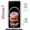 Чехол-накладка iPhone 7/8/SE (2020)/SE (2022) Kruche Magrope Print Donuts