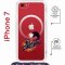 Чехол-накладка Apple iPhone 7 (598922) Kruche PRINT Fox