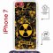 Чехол-накладка iPhone 7/8/SE (2020) Kruche Magrope Print Danger