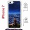Чехол-накладка iPhone 7/8/SE (2020)/SE (2022) Kruche Magrope Print Ночные Огни