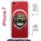 Чехол-накладка iPhone 7/8/SE (2020)/SE (2022) Kruche Magrope Print Кот в наушниках