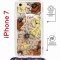Чехол-накладка Apple iPhone 7 (598922) Kruche PRINT Ягоды и Цветы
