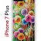 Чехол-накладка iPhone 7 Plus/8 Plus Kruche Print Одуванчики