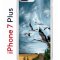 Чехол-накладка iPhone 7 Plus/8 Plus Kruche Print Журавли