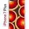 Чехол-накладка iPhone 7 Plus/8 Plus Kruche Print Orange