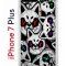 Чехол-накладка Apple iPhone 7 Plus (580664) Kruche PRINT Angry Cats