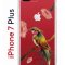 Чехол-накладка iPhone 7 Plus/8 Plus Kruche Print Колибри