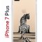 Чехол-накладка Apple iPhone 7 Plus (580664) Kruche PRINT Tiger