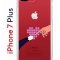 Чехол-накладка iPhone 7 Plus Kruche Print Котолюбовь