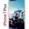 Чехол-накладка iPhone 7 Plus/8 Plus Kruche Print Киберпанк