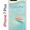 Чехол-накладка iPhone 7 Plus/8 Plus Kruche Print озеро цветов