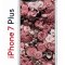 Чехол-накладка iPhone 7 Plus/8 Plus Kruche Print Цветы