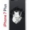 Чехол-накладка Apple iPhone 7 Plus (580664) Kruche PRINT J-Cat