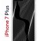 Чехол-накладка Apple iPhone 7 Plus (580664) Kruche PRINT Line black