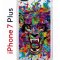 Чехол-накладка Apple iPhone 7 Plus (580664) Kruche PRINT Colored beast