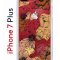 Чехол-накладка Apple iPhone 7 Plus (580664) Kruche PRINT Ягоды и Цветы