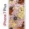 Чехол-накладка Apple iPhone 7 Plus (580664) Kruche PRINT Ягоды и Цветы
