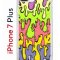 Чехол-накладка iPhone 7 Plus/8 Plus Kruche Print Абстракция Капли
