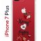 Чехол-накладка iPhone 7 Plus/8 Plus Kruche Print Ягодный микс