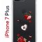 Чехол-накладка iPhone 7 Plus/8 Plus Kruche Print Ягодный микс