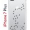 Чехол-накладка iPhone 7 Plus/8 Plus Kruche Print Муравьи