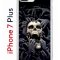 Чехол-накладка iPhone 7 Plus Kruche Print Skull Hands