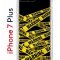 Чехол-накладка iPhone 7 Plus/8 Plus Kruche Print Warning