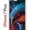 Чехол-накладка iPhone 7 Plus/8 Plus Kruche Print Орел