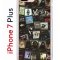 Чехол-накладка Apple iPhone 7 Plus (580664) Kruche PRINT Плейлисты